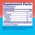 Supplement Facts for VF Fiber Well Sugar Free Gummy.