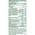Supplement Facts panel showcasing details for VF Multivites Gummy, 70 Count.