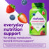 Vitafusion Women's Multi gummies in berry flavors, designed for women's health.