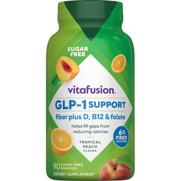 GLP-1 Support Fiber Gummy Vitamin, 90 Gummies