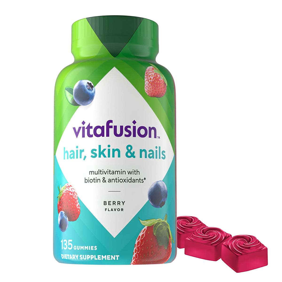 Hair, Skin, & Nails Multivitamin Gummy, 100 Gummies