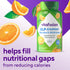 Vitafusion GLP-1 Support gummies include fiber, D, B12, and folate. Sugar-free, citrus flavor with 6G fiber to fill nutritional gaps.