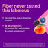 Product highlights graphic stating Soluble fiber aids in digestive health*, 6 B vitamins to support fat, carbohydrate & protein metabolism*
