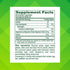 Bottle showing Supplement Facts for Melatonin 5 mg plus Magnesium Gummies, 90 count.