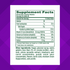 Image of Supplement Facts for VF Calcium + D3 Gummy 4/3, 100 Count.