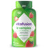 Vitafusion B-complex gummies with 5 B Vitamins and Vitamin C, strawberry flavor, 60-count dietary supplement.
