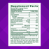 The Supplement Facts panel for B-Complex plus C Gummy 60 Count is displayed.