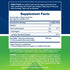 Supplement Facts panel for VF NMN Complex, featuring details about the contents of 60 gummies.