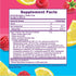 Supplement Facts for VF Fiber Well Woman Organic 6G Raspberry Lemonade Powder, 8.25 oz.