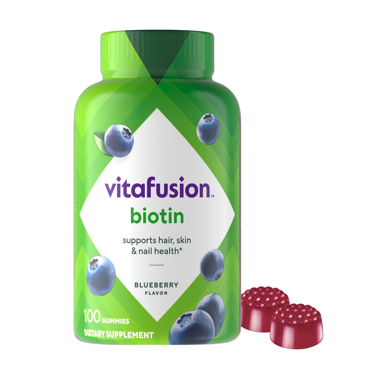 Biotin 5,000 mcg Gummy Vitamin, 100 Gummies