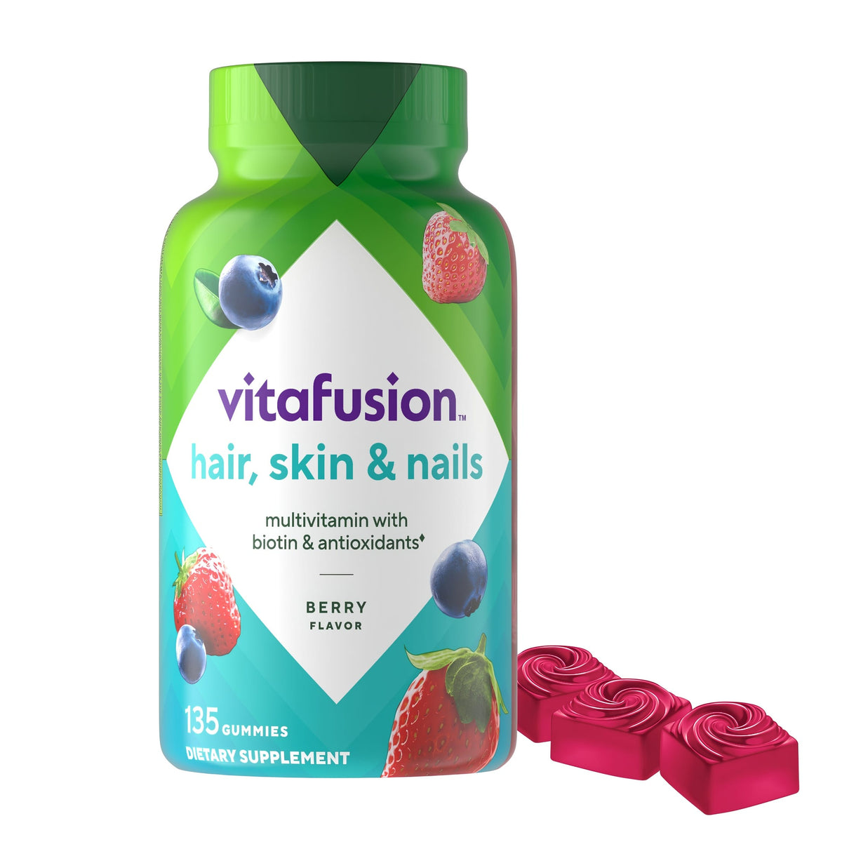 Hair, Skin, & Nails Multivitamin Gummy, 135 Gummies