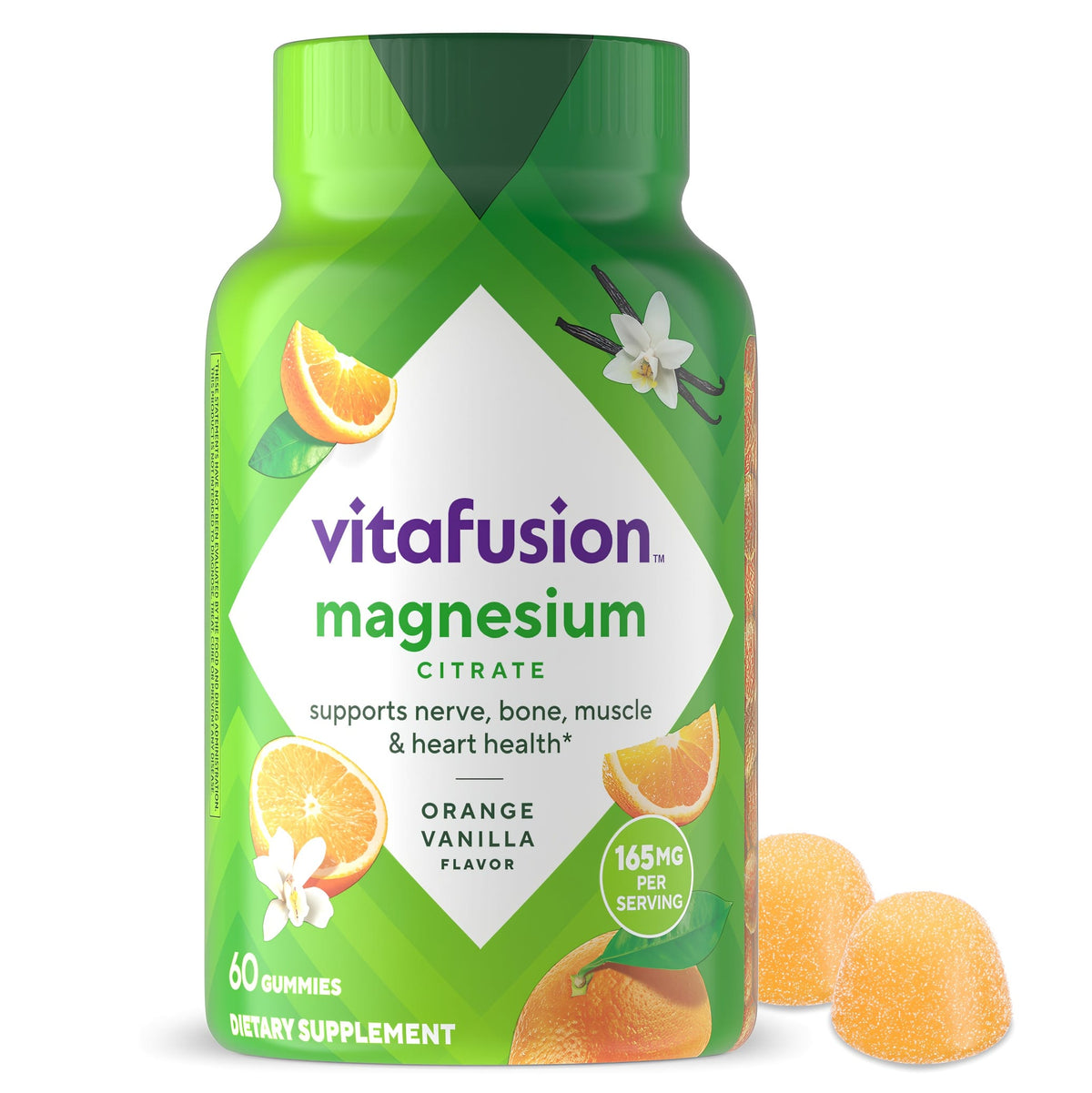 Magnesium Citrate Gummy Vitamin, 60 Gummies