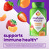 Vitafusion MULTI+ Immune Support 2-in-1 Gummies, Strawberry and Tangerine Flavor, 90 count.