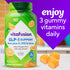 Vitafusion GLP-1 Support with fiber, D, B12, folate, 6g fiber, 90 sugar-free citrus gummies. New item available!