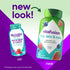Vitafusion Hair, Skin & Nails gummy vitamins with old packaging 'Gorgeous, Raspberry' and new 'Berry Flavor' design.