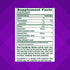 Image of Supplement Facts panel for Sugar Free Melatonin 3 mg Gummy, 140 count.