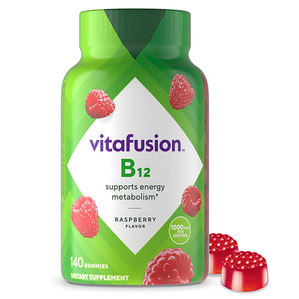 Vitamin B-12 1,000 mcg Gummy, 140 Gummies
